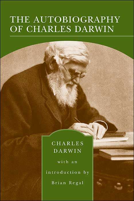 Charles Darwin autobiography, with Alfred Russel Wallace on the cover