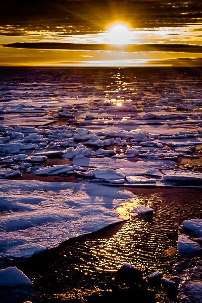 Ice floes